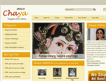 Tablet Screenshot of chayatanjore.com